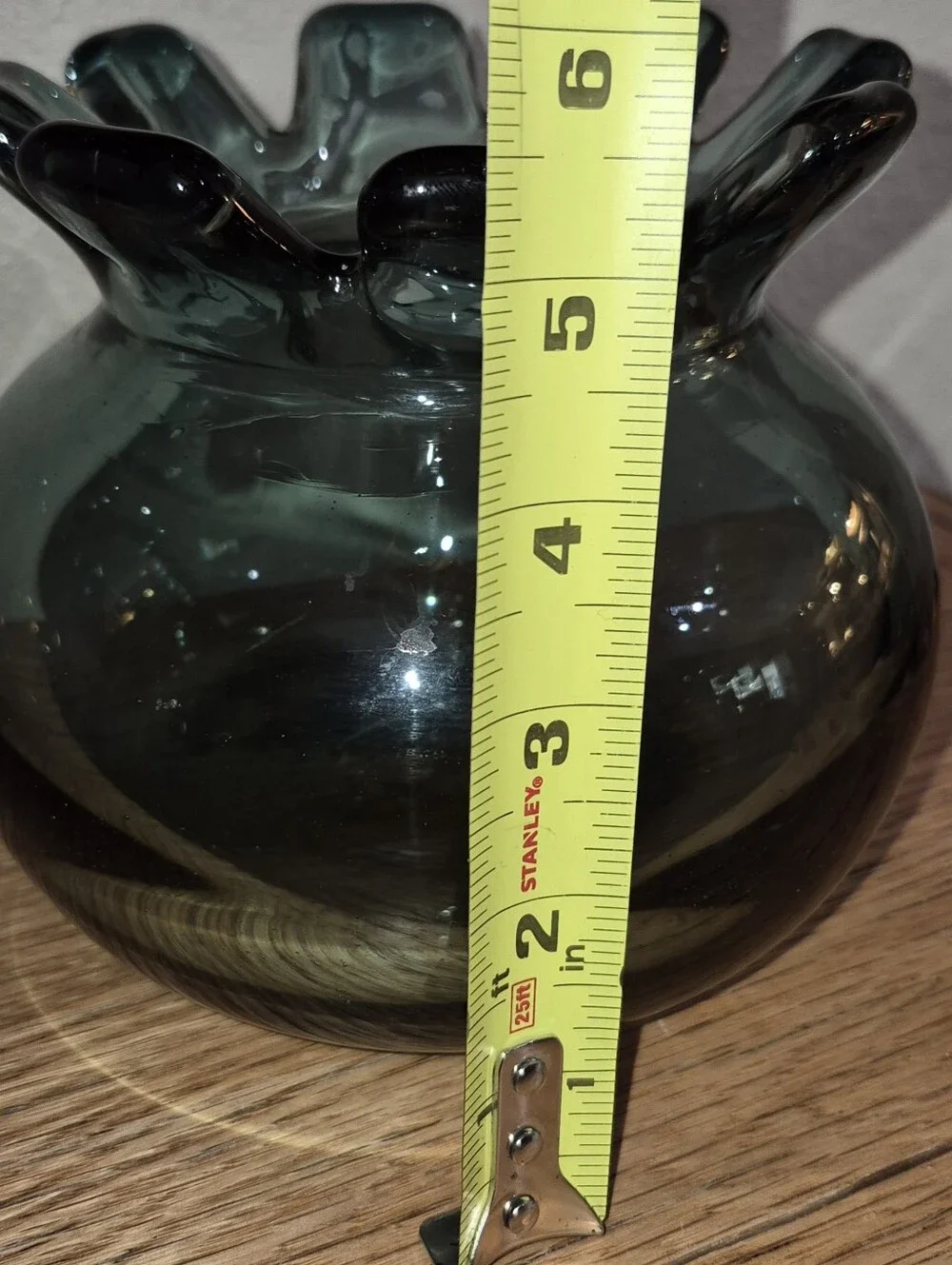 Vintage Barovier & Toso Murano Art Glass Vase, Handblown
